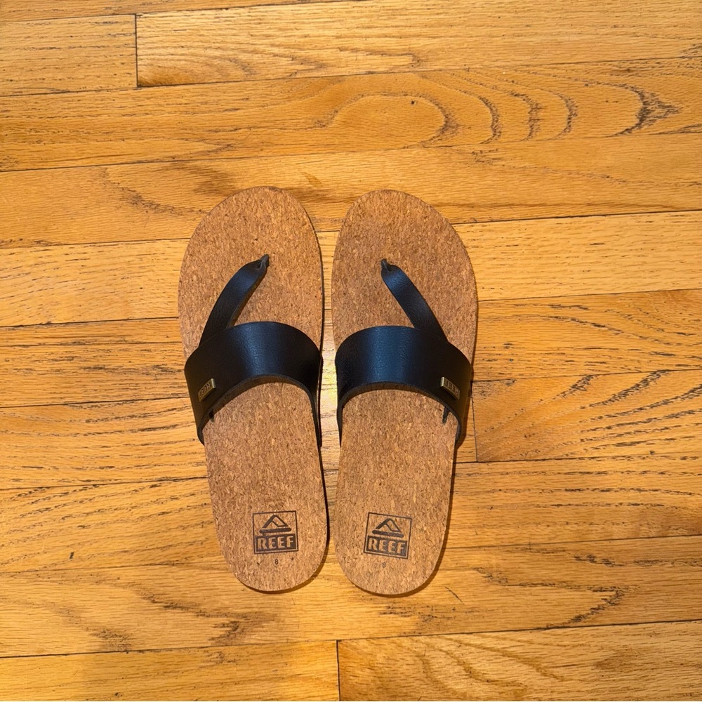 Reef Black and Brown Sandals